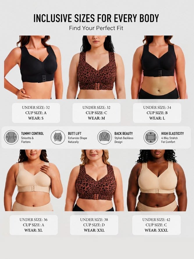 Back-Smoothing Shaper Bra