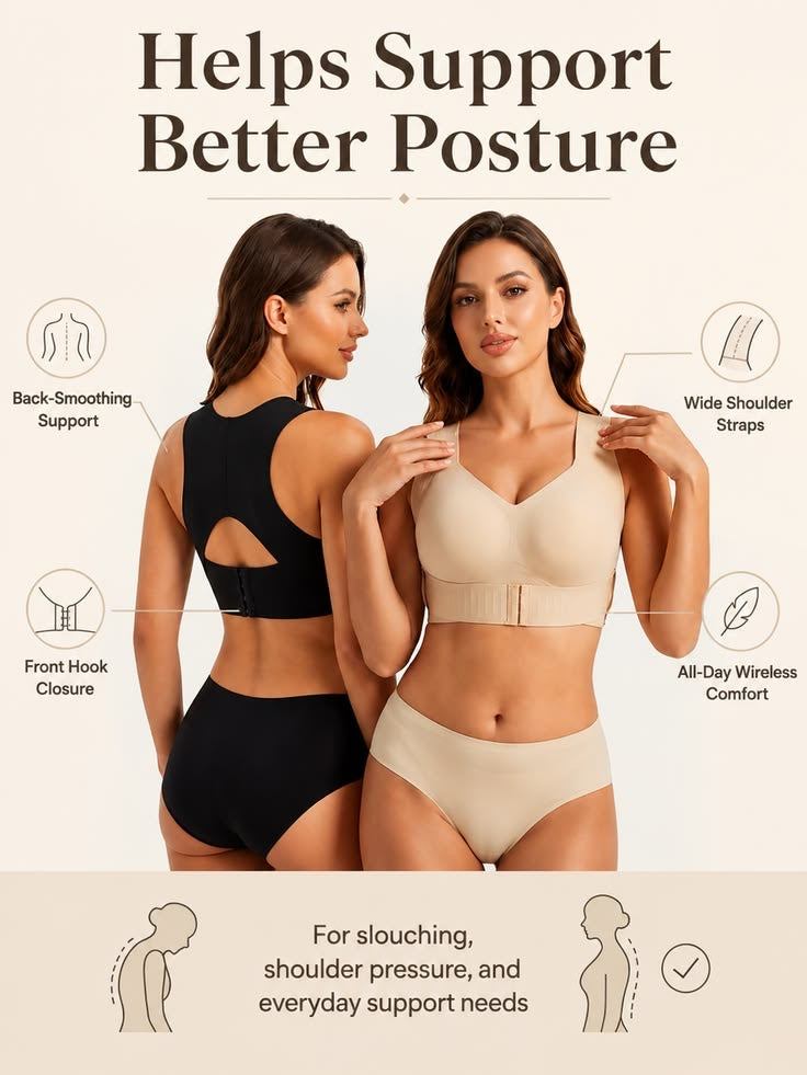 Back-Smoothing Shaper Bra