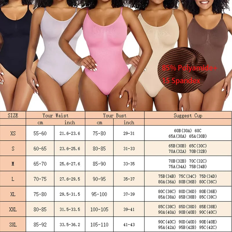 Tummy Control Shaping Bodysuit